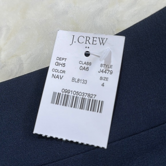 NEW J Crew Mercantile Navy Blue Skirt Size 4 - Picture 2 of 9